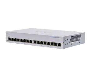 Cisco Cbs110 Unmanaged L2 Gigabit Ethernet (101001000) Grey-(CBS110-16T-UK)