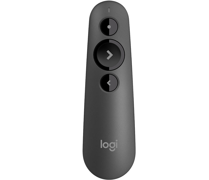 Logitech R500 Laser Presentation Remote Wireless Presenter Bluetoothrf Graphite-(910-005843)