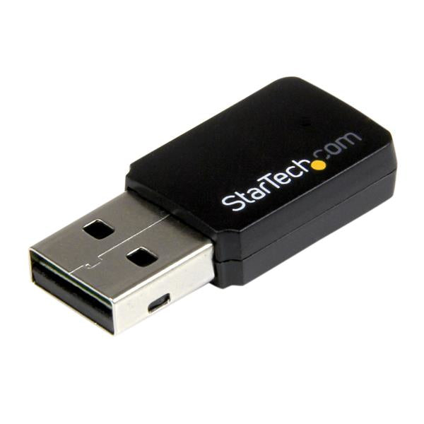 Startech USB 2.0 Ac600 Mini Dual Band Wireless-Ac Network Adapter - 1T1R 802.11Ac Wifi Adapter-(USB433WACDB)