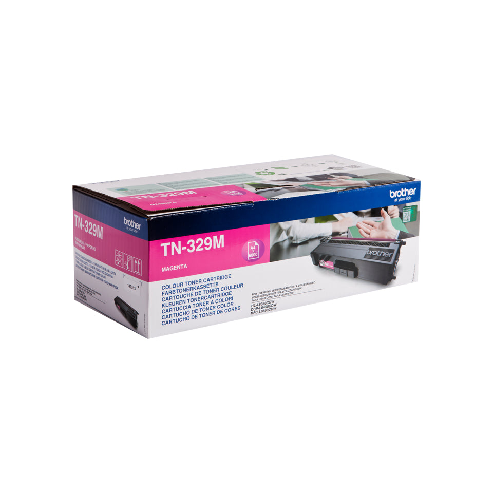 Brother Tn-329M Toner-Kit Magenta Extra High-Capacity, 6K Pages Isoiec 19798 For Brother Dcp-L 8450-(TN329M)