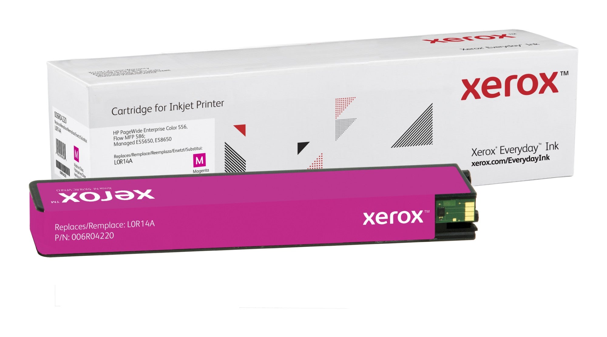 Xerox 006R04220 Ink Cartridge Magenta, 16K Pages (Replaces HP 981Y) For HP Pagewide E 58650556-(006R04220)