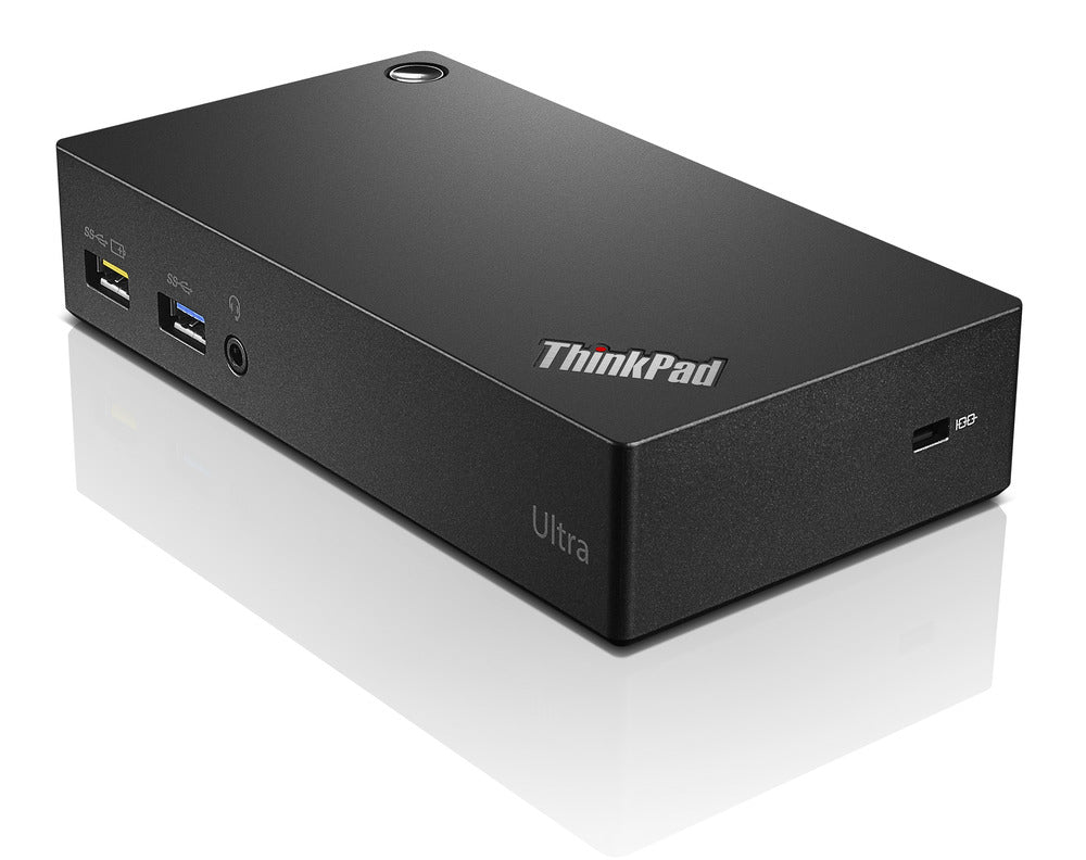 Lenovo Thinkpad USB 3.0 Ultra Wired USB 3.2 Gen 1 (3.1 Gen 1) Type-A Black-(40A80045DK)