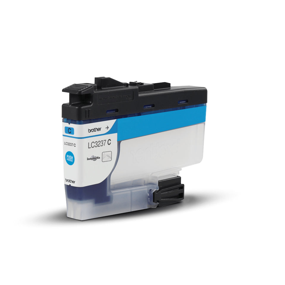 Brother Lc-3237C Ink Cartridge Cyan, 1.5K Pages For Brother Mfc-J 5945-(LC3237C)