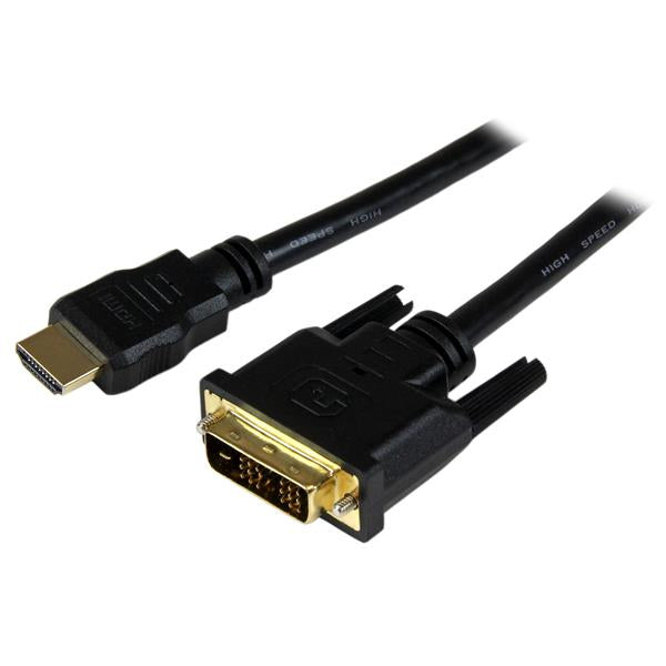 Startech 1.5M HDMI To DVI-D Cable - Mm-(HDDVIMM150CM)