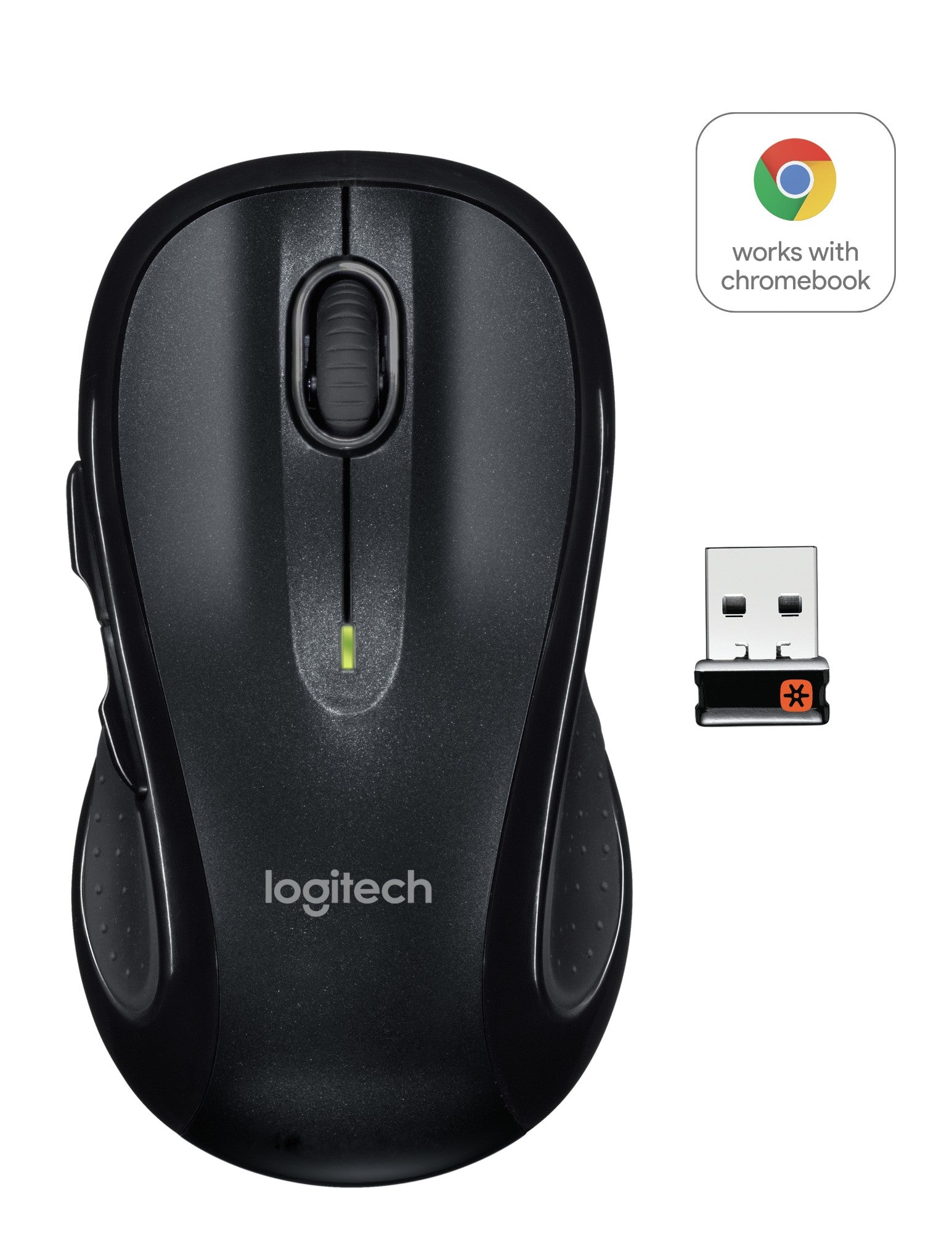 Logitech M510 Mouse RF Wireless Laser-(910-001826)