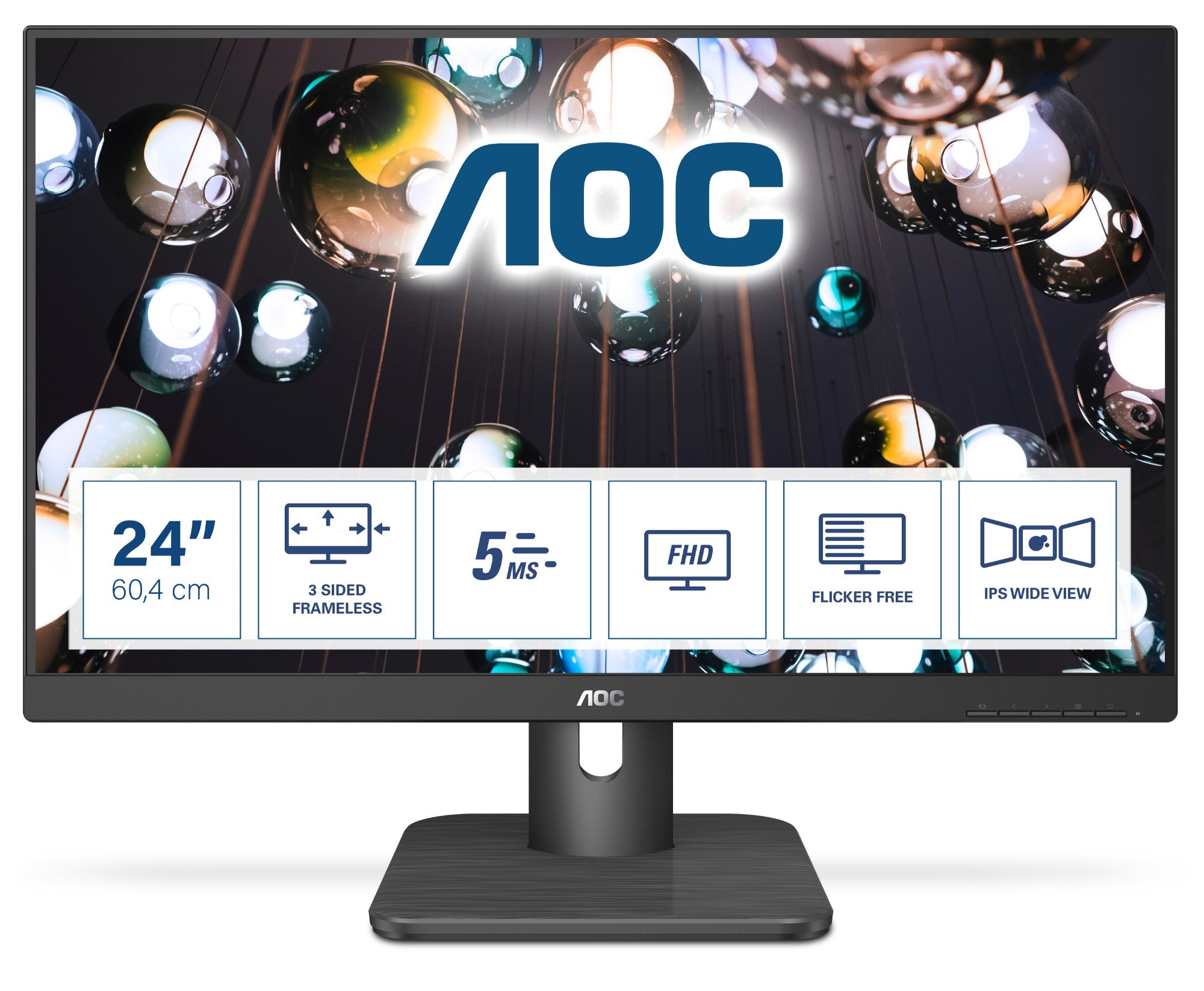 AOC E1 24E1Q Computer Monitor 60.5 cm (23.8
