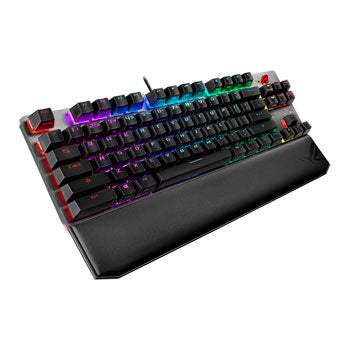 ASUS Rog Strix Scope Nx Tkl Deluxe Compact Mechanical Rgb Gaming Keyboard Rog Nx Mechanical Switches Stealth Key Quick-Toggle Magnetic Wrist Rest-(90MP00N6-BKEA00)