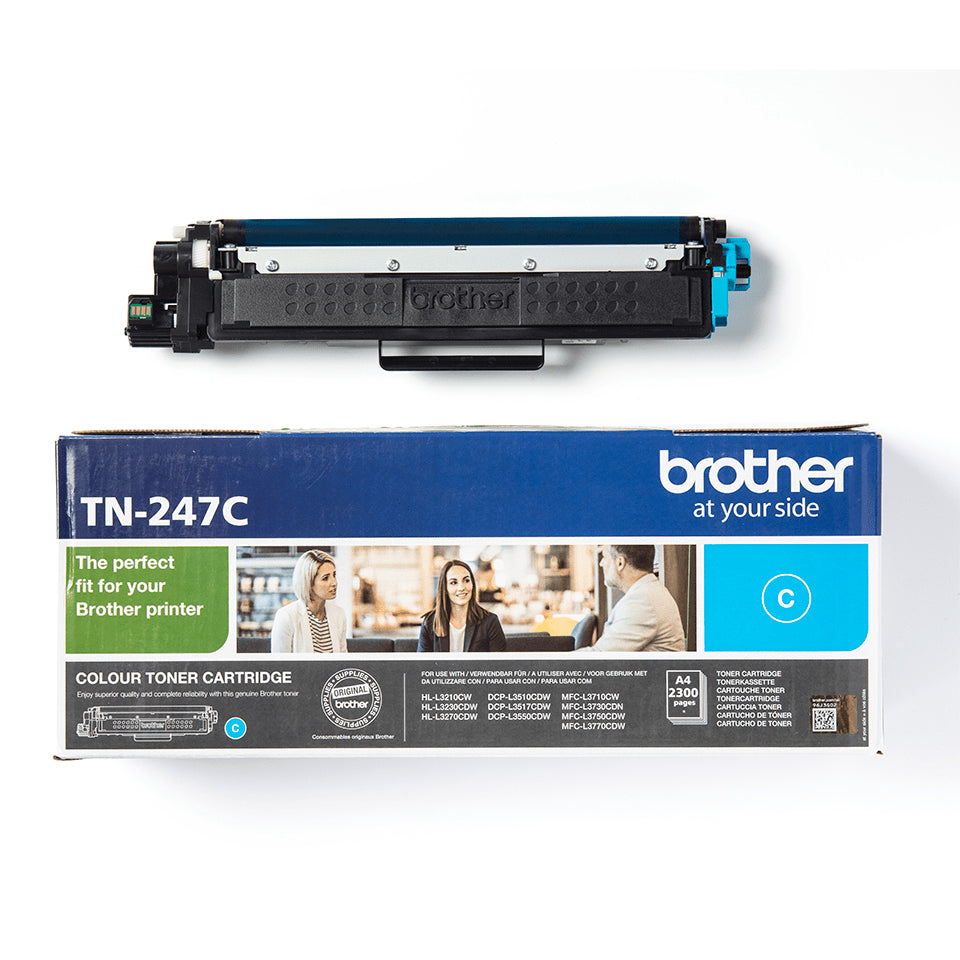 Brother Tn-247C Toner-Kit Cyan, 2.3K Pages Isoiec 19752 For Brother Hl-L 3210-(TN247C)