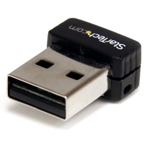 Startech USB 150Mbps Mini Wireless N Network Adapter - 802.11Ng 1T1R-(USB150WN1X1)