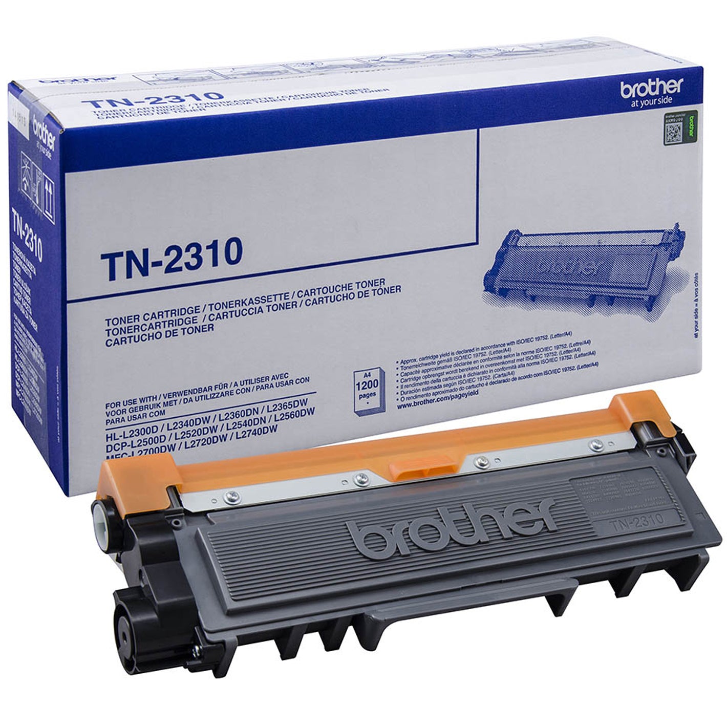 Brother Tn-2310 Toner-Kit, 1.2K Pages Isoiec 19752 For Brother Hl-L 2300-(TN2310)
