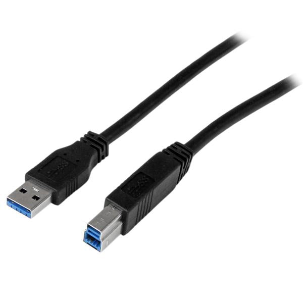 Startech 2M (6 Ft) Certified Superspeed USB 3.0 A To B Cable - Mm-(USB3CAB2M)