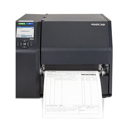 Printronix T8308 Thermal Transfer Printer (8_ Wide, 300Dpi), Eu, Rs232-Usb-Ethernet, Rewinderpeel, Standard Emulations (Pgl, Vgl, Zpl, Tgl, Ipl, Stgl, Dpl)-(T83X8-2103-0)