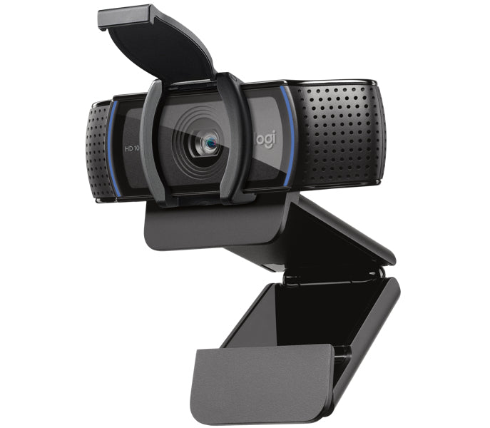 Logitech C920E HD 1080P Webcam 1920 X 1080 Pixels USB 3.2 Gen 1 (3.1 Gen 1) Black-(960-001360)