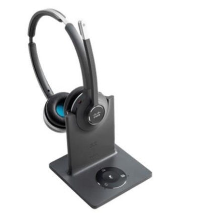 Cisco 562 Headset Head-Band USB Type-A Bluetooth Black, Grey-(CP-HS-WL-562-M-EU=)