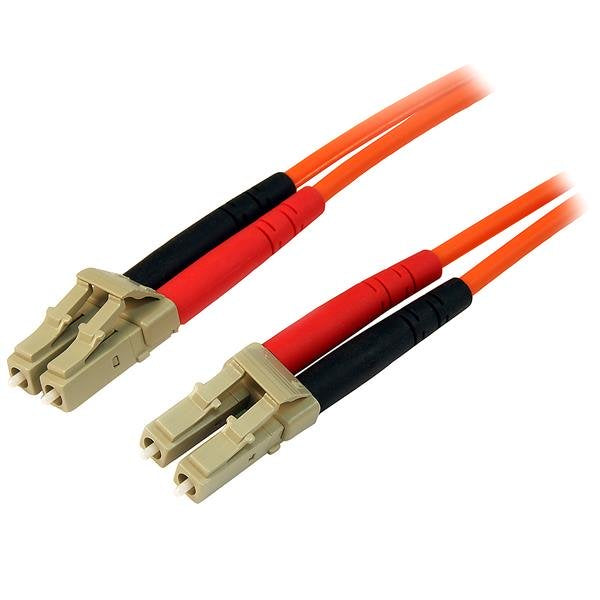 Startech Fiber Optic Cable - Multimode Duplex 50125 - Lszh - Lclc - 2 M-(50FIBLCLC2)
