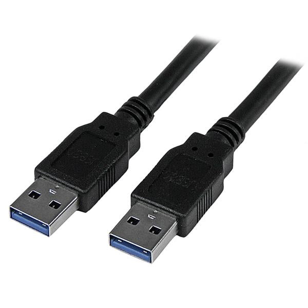 Startech USB 3.0 Cable - A To A - Mm - 3 M (10 Ft.)-(USB3SAA3MBK)