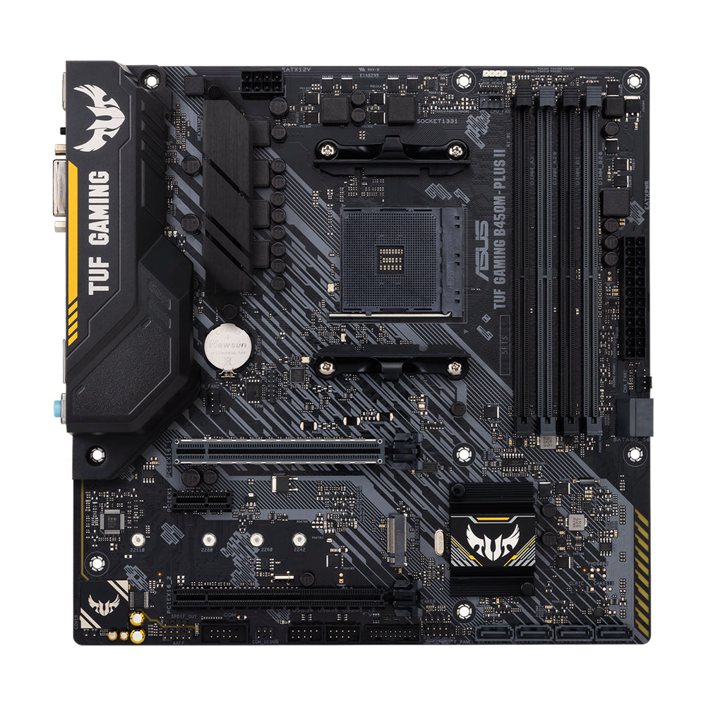 ASUS Tuf Gaming B450M-Plus Ii AMD B450 Socket Am4 Micro Atx-(90MB1620-M0EAY0)