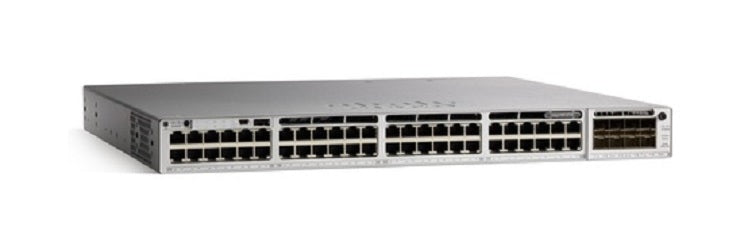 Cisco Catalyst C9300-48Uxm-E Network Switch Managed L2L3 10G Ethernet (100100010000) Power Over Ethernet (POE) 1U Grey-(C9300-48UXM-E)