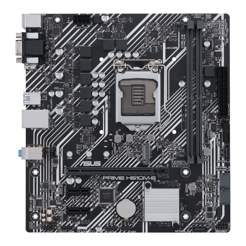 ASUS Prime H510M-E Intel H510 Lga 1200 Micro Atx-(90MB17E0-M0EAY0)