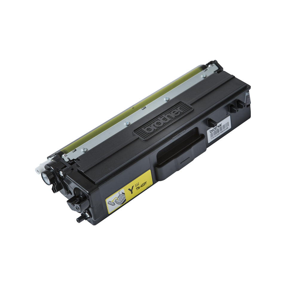 Brother Tn-423Y Toner-Kit Yellow High-Capacity, 4K Pages Isoiec 19752 For Brother Hl-L 82608360-(TN423Y)